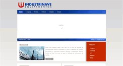 Desktop Screenshot of industrinave.com.br